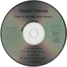 Crystal Silence - Love Is Stronger Than Reason (CD, Album) (gebraucht VG+)