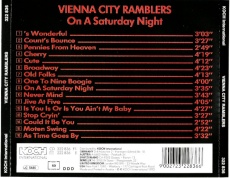 Vienna City Ramblers - On A Saturday Night (CD, Album) (gebraucht VG+)