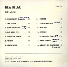 Pietro Silvestri - New Relax (CD, Album) (gebraucht VG)