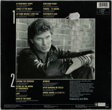David Hasselhoff - Looking For Freedom (LP, Album) (used G+)