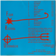 F.R.U. - F.euer R.esistente U.nterwaesche (CD, Album) (gebraucht VG)