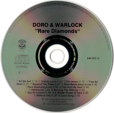 Doro & Warlock - Rare Diamonds (CD, Album) (used VG)