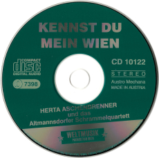 Herta Aschenbrenner - Kennst Du Mein Wien (CD, Album) (gebraucht VG+)