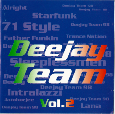 VARIOUS - DEEJAY TEAM Vol. 2 (CD, Compilation) (used VG)