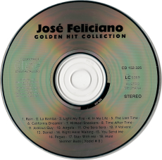 Jos Feliciano - The Golden Hit Collection (CD, Compilation) (gebraucht VG)