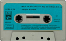 Joseph Schmidt - Heut Ist Der Schönste Tag In Meinem Leben (Audiokassette) (gebraucht VG)