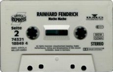 Rainhard Fendrich - Macho Macho (Audiocassette, Album) (used VG)