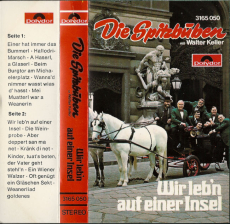 Die Spitzbuben - Wir lebn auf einer Insel (Audiocassette, Compilation) (used VG)