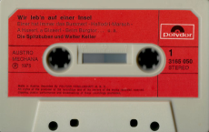 Die Spitzbuben - Wir lebn auf einer Insel (Audiokassette, Compilation) (gebraucht VG)