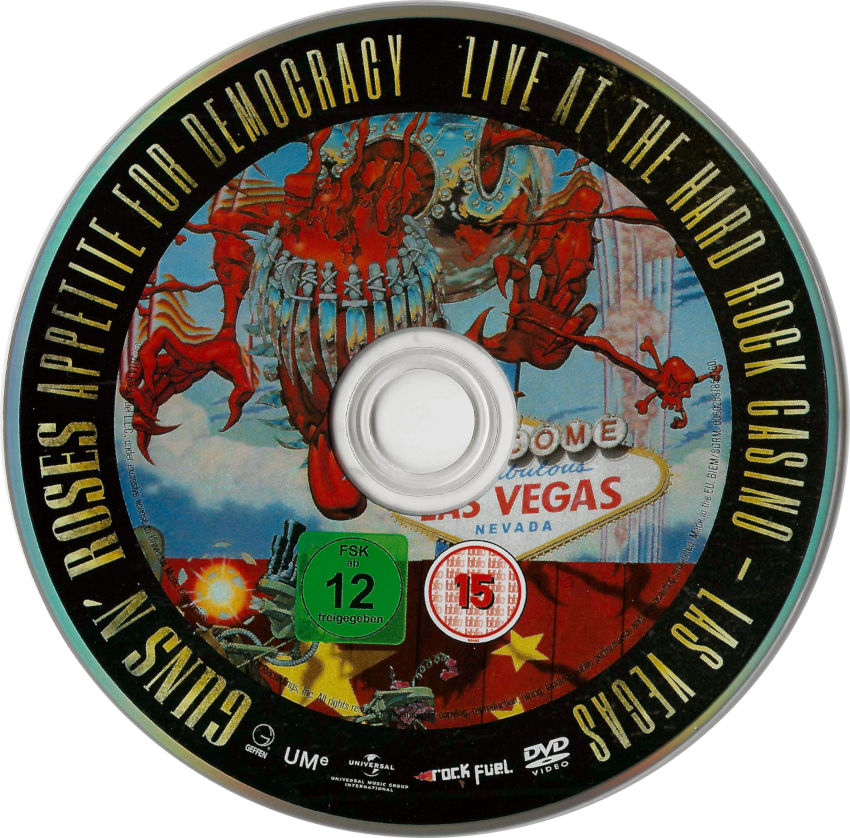 Ministro bolígrafo intervalo Guns N' Roses - Appetite For Democracy (DVD, ALL) - Rares.at | Gebrauchte  Schallplatten und CD's