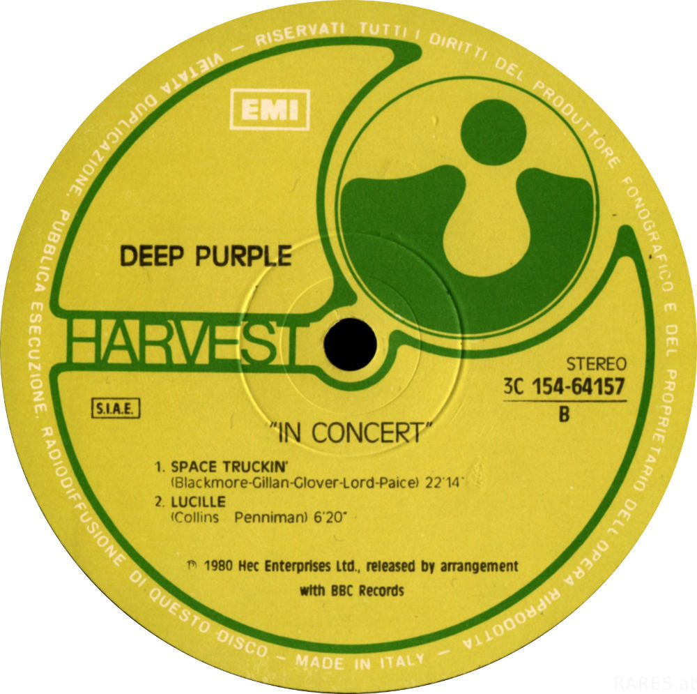 Deep Purple - In Concert (2LP, Gatefold, Album, Live) - Rares.at