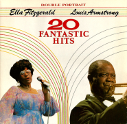 Ella Fitzgerald / Louis Armstrong - Double Portrait - 20 Fantastic Hits (LP, Compilation, Club) (gebraucht VG+)