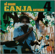 VARIOUS - Hi Grade Ganja Anthems 4 (LP, Compilation, Green) (used VG+)