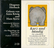 Diogenes Hrbuch - Kurz und bndig (2CD, Lesung) (gebraucht NM)
